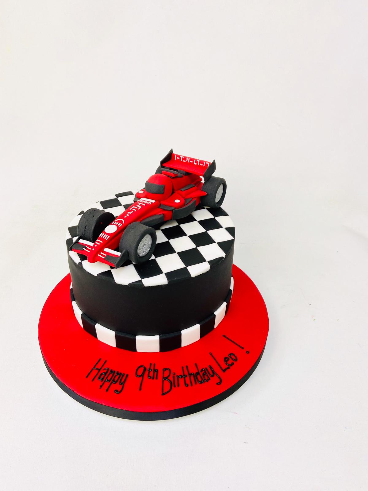 Decorated Car Cake