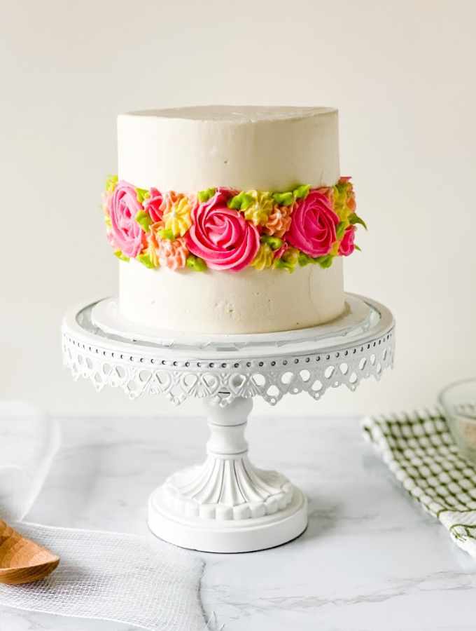 Flower Decorated Cake