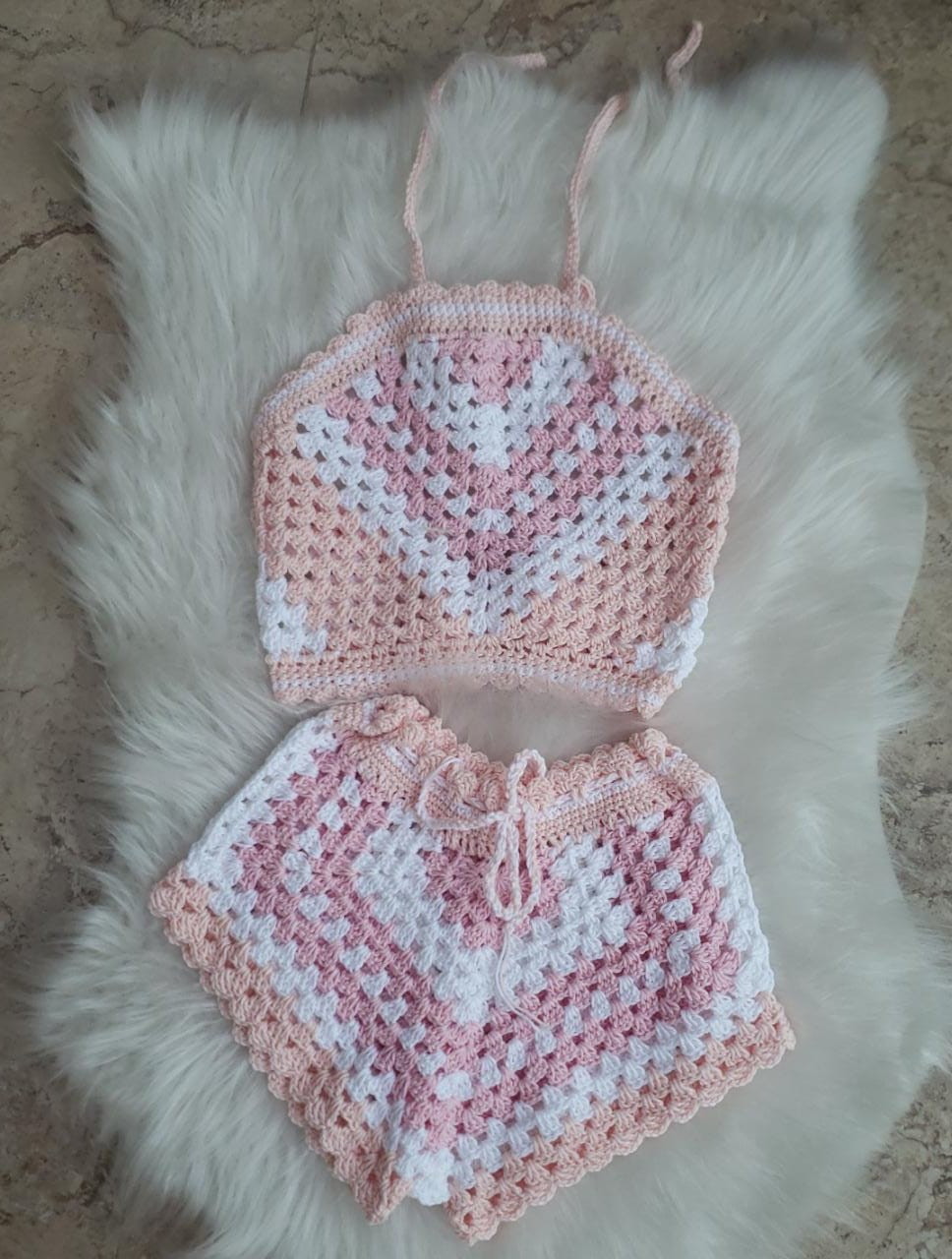 site:elo7.com.br Conjunto Infantil De Croche