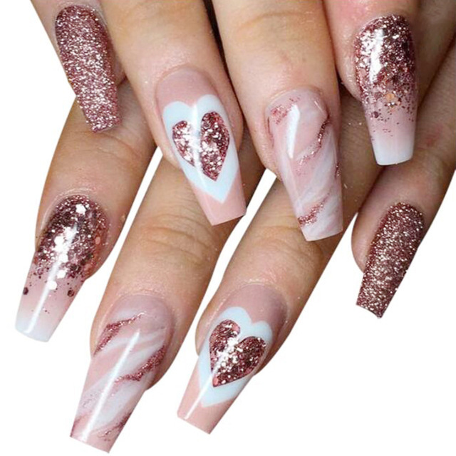 Ballerina Decorated Nail