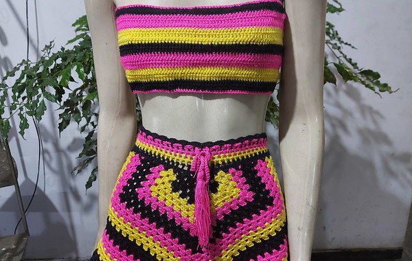 site:elo7.com.br Conjunto De Croche