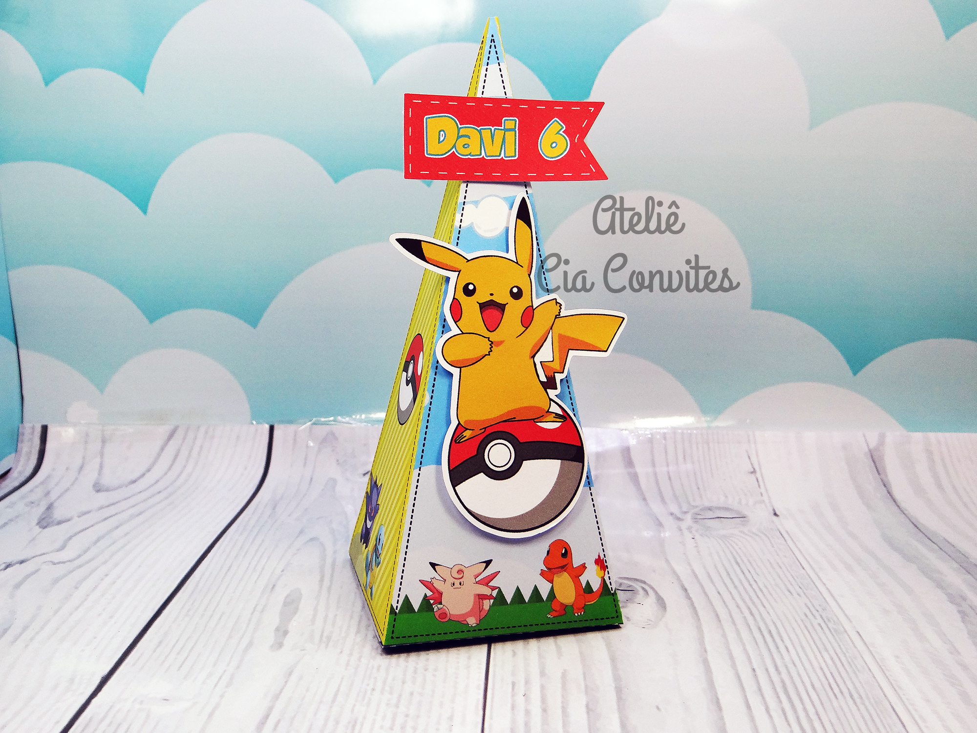 site:elo7.com.br Lembrancinha Pokemon