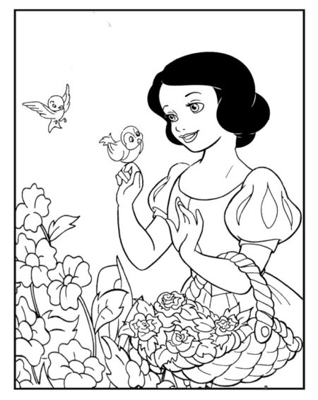 desenho-para-colorir-branca-de-neve