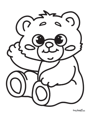 desenho-para-colorir-urso