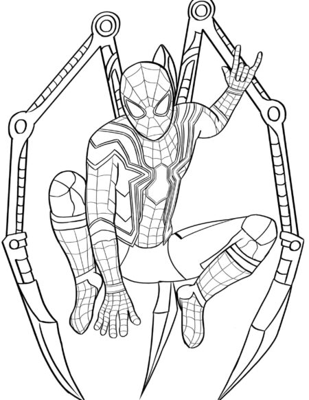 desenho-para-colorir-do-homem-aranha