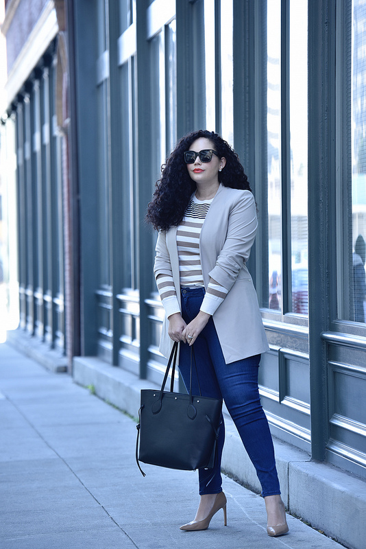 Fashion Look with female blazer