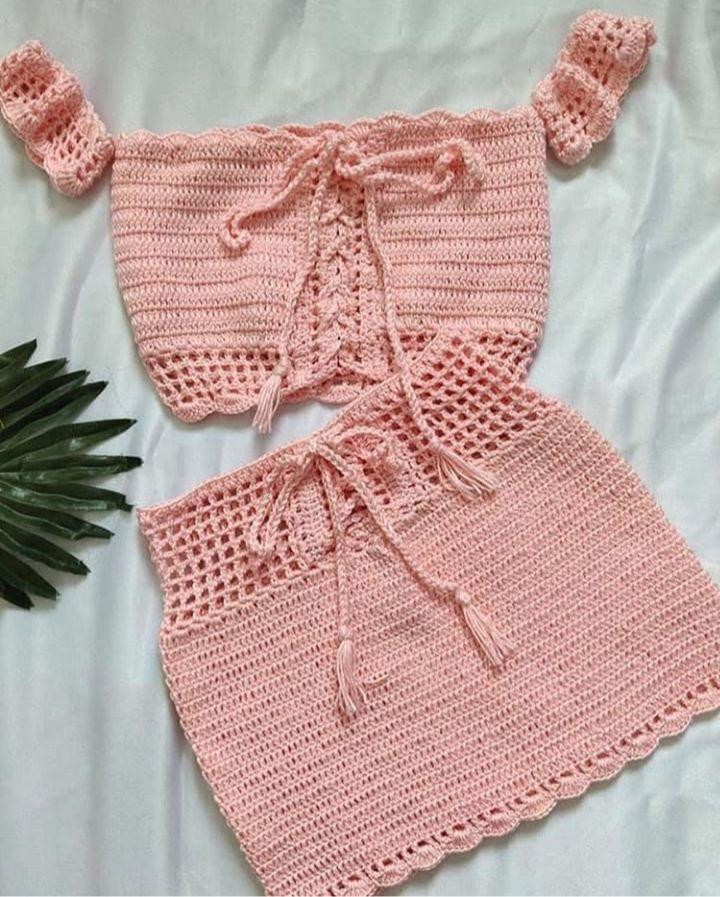 site:elo7.com.br Conjunto Infantil De Croche