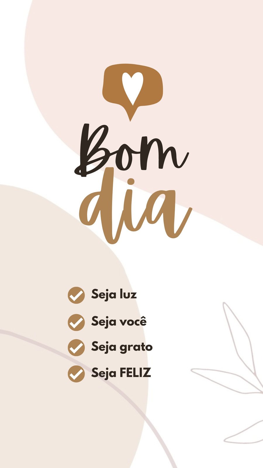 Mensagem de Bom Dia