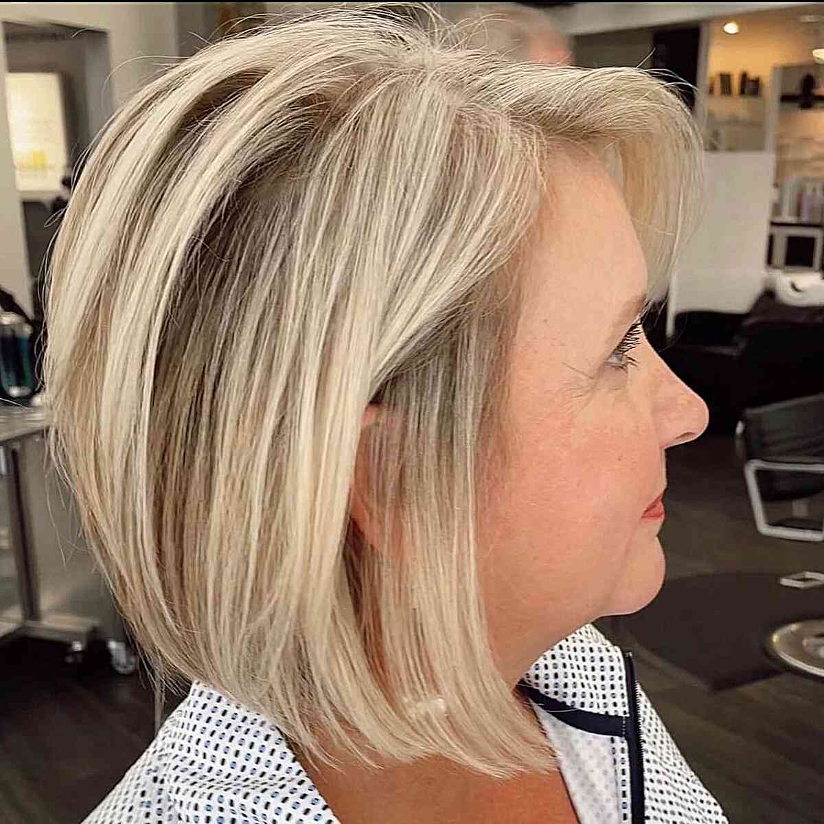 Long Bob Blonde