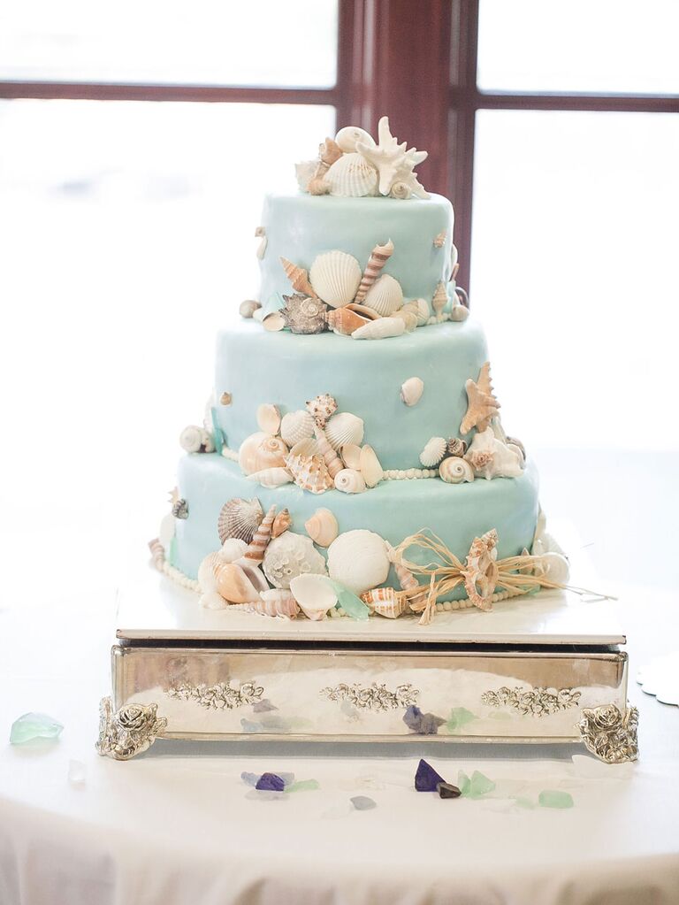 Beach Wedding Cake