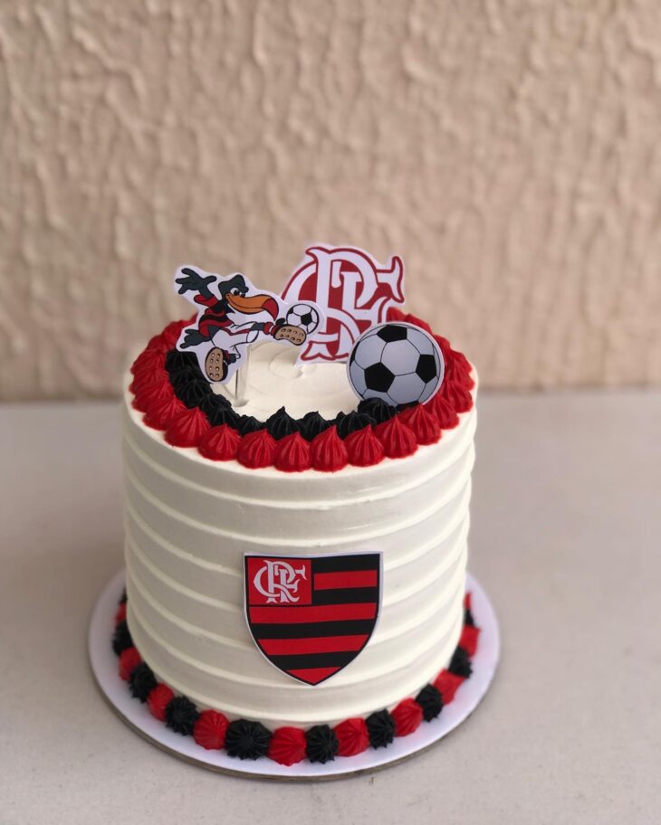 Bolo Decorado Flamengo