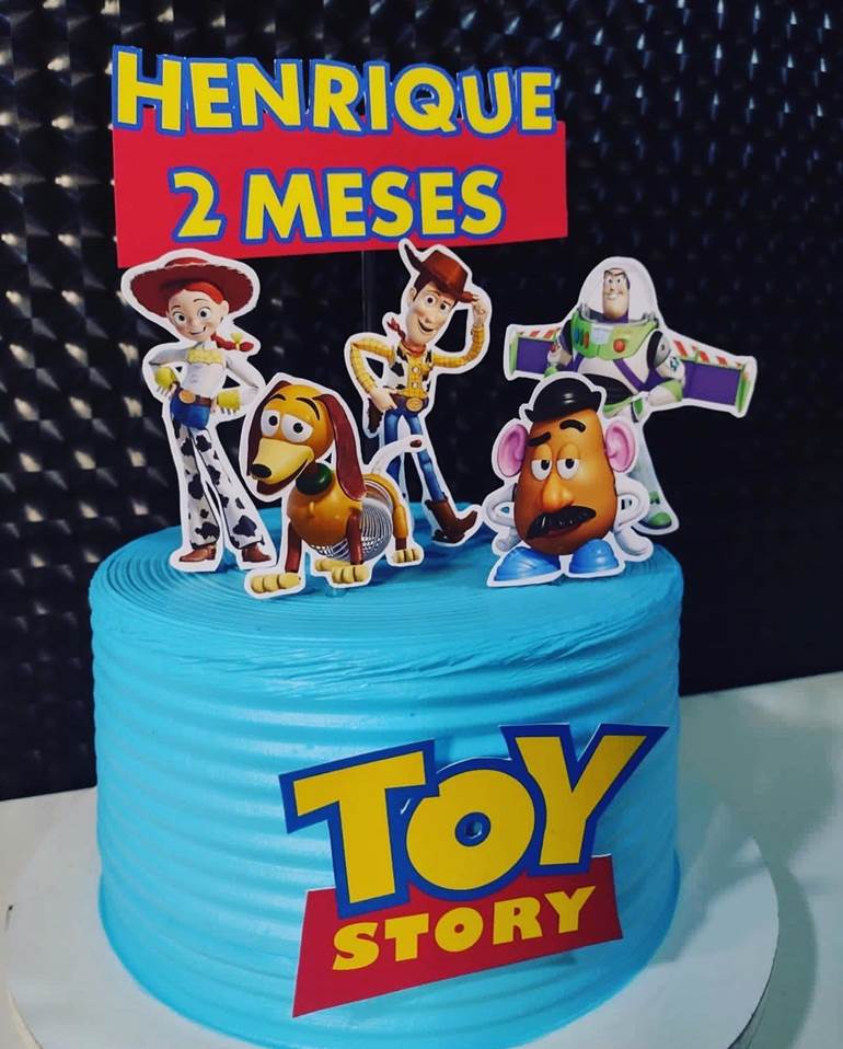 Bolo Decorado Toy Story