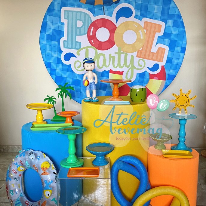 Decoração para Pool Party