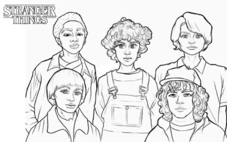 desenho-para-colorir-stranger-things