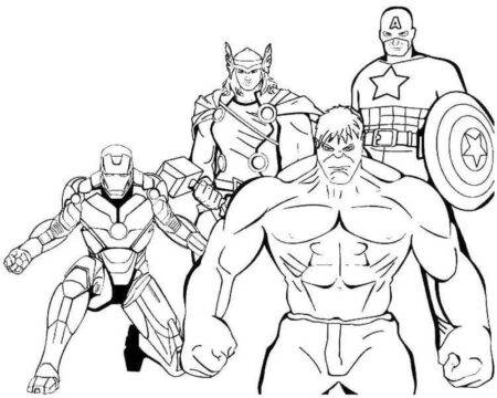 desenho-para-colorir-super-herois