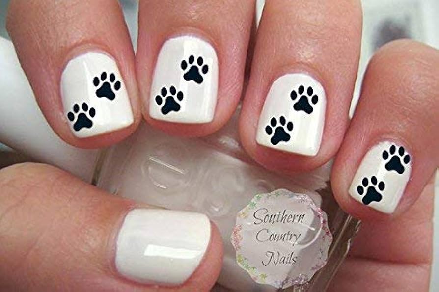 Nail Decoration PET Paw