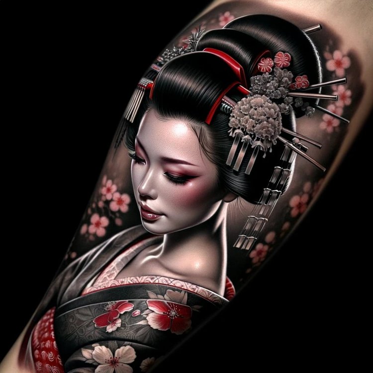 Geisha Tattoo