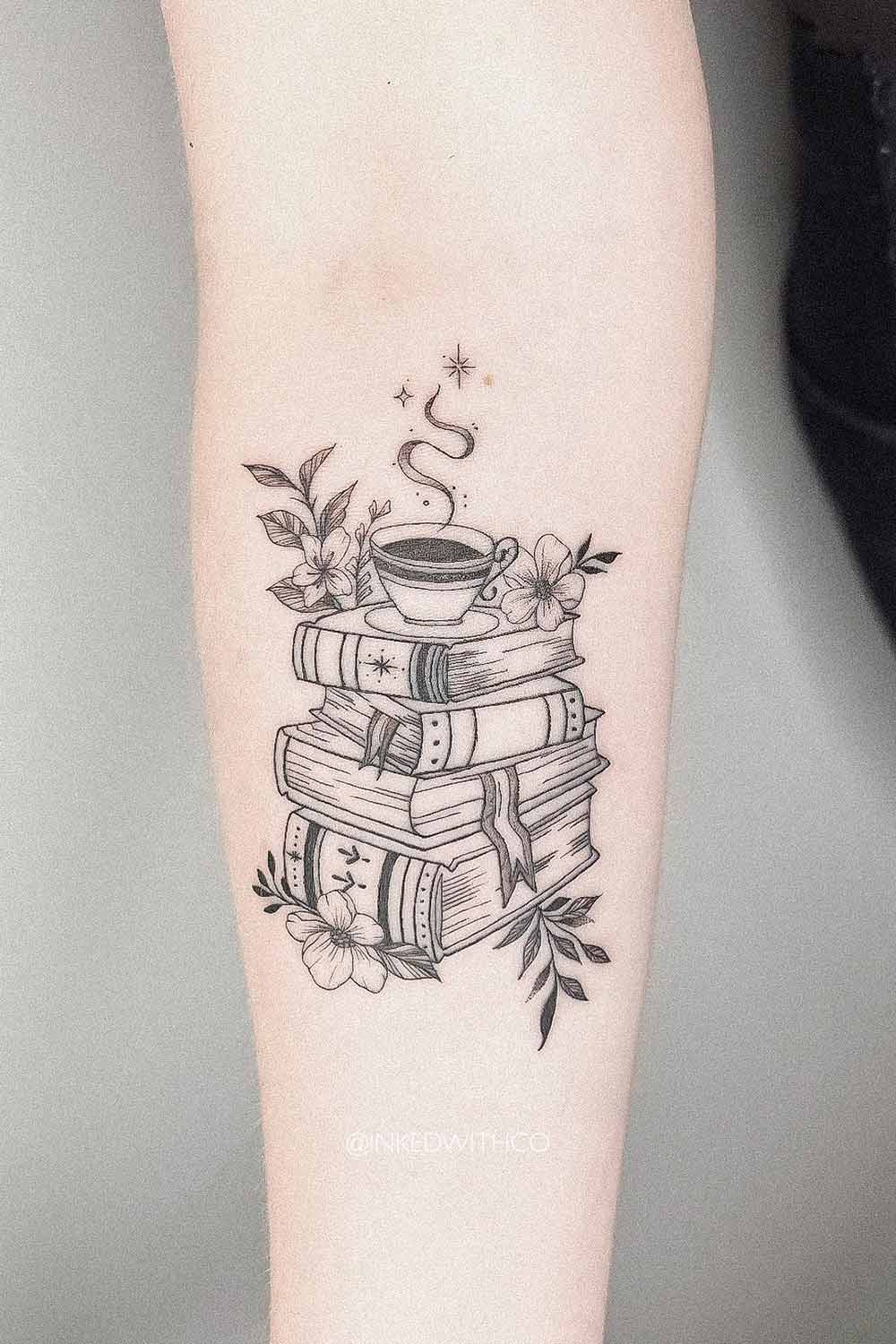 Tatuagem De Livros