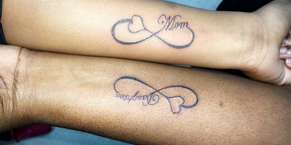 Mother and Child Tattoo