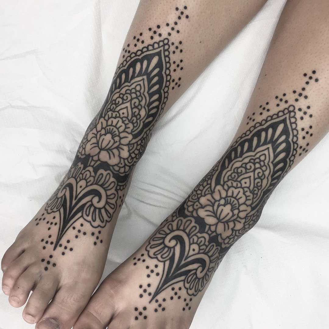 tattoo on foot