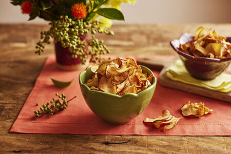 CHIPS DE MAÇÃ NA AIRFRYER DA RITA LOBO