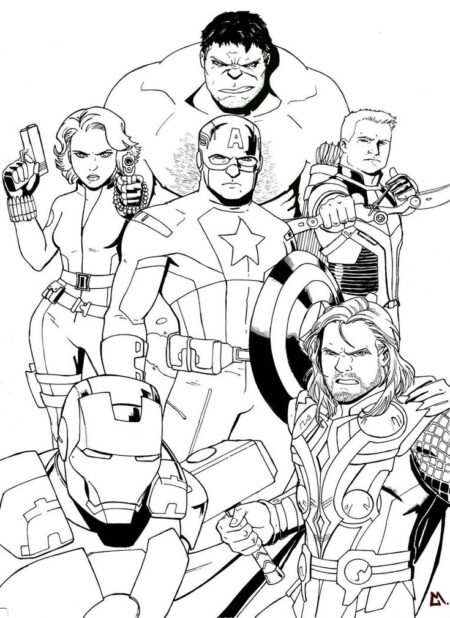 desenho-para-colorir-vingadores