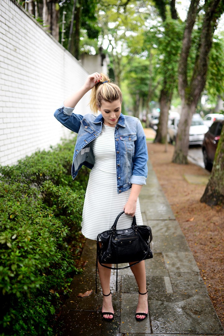 Look com Vestido Branco