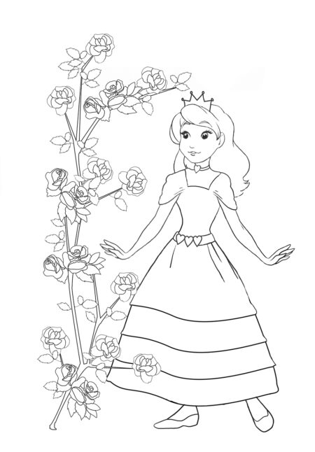 desenho-para-colorir-princesas