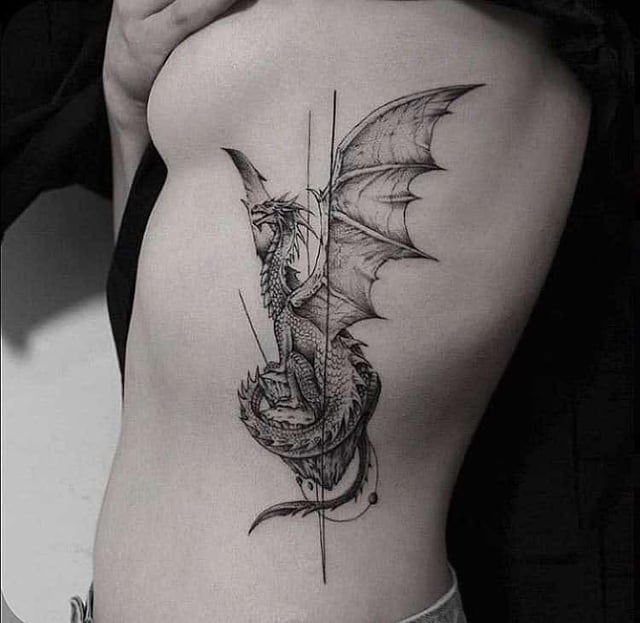 Rib Tattoo