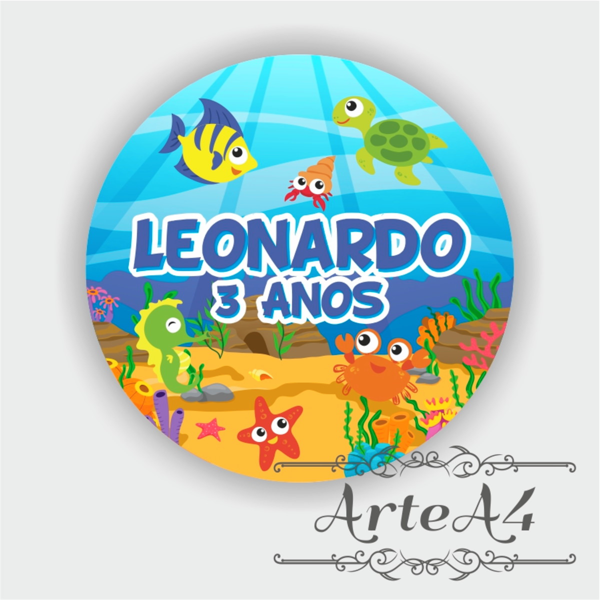 site:elo7.com.br Lembrancinha Fundo Do Mar