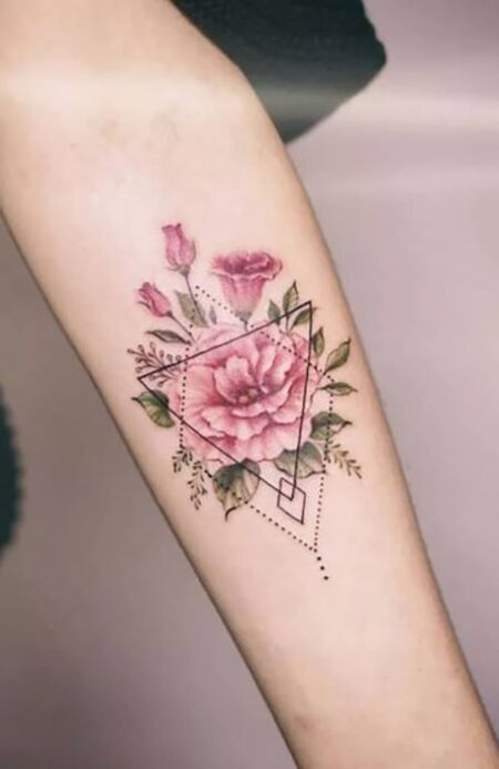 tatuagem-feminina-floral