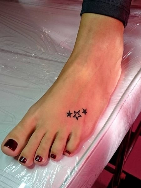 tattoo on foot