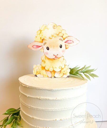 Sheep Decorated Cake