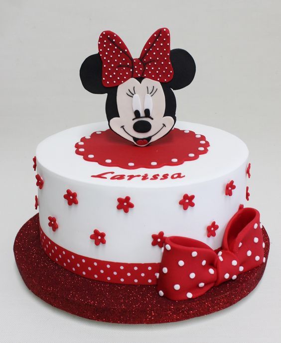 Bolo Decorado Minnie