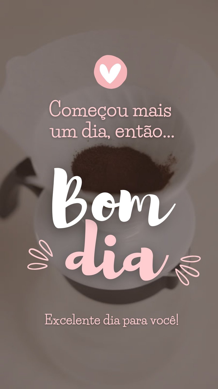 Mensagem de Bom Dia