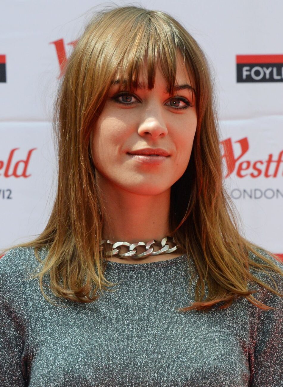 Celebrity Long Haircut with Bangs