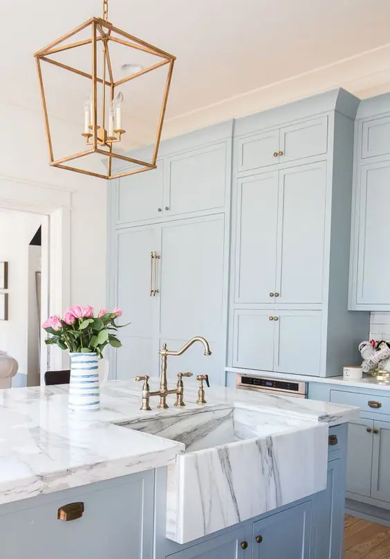 Blue Kitchen Decoration