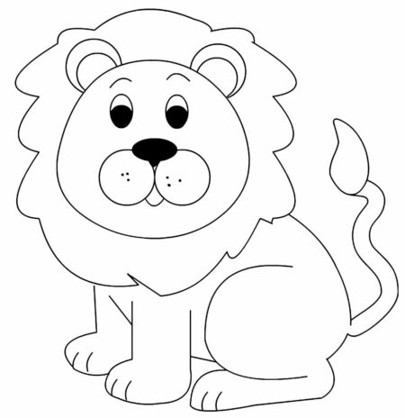 desenho-para-colorir-leao