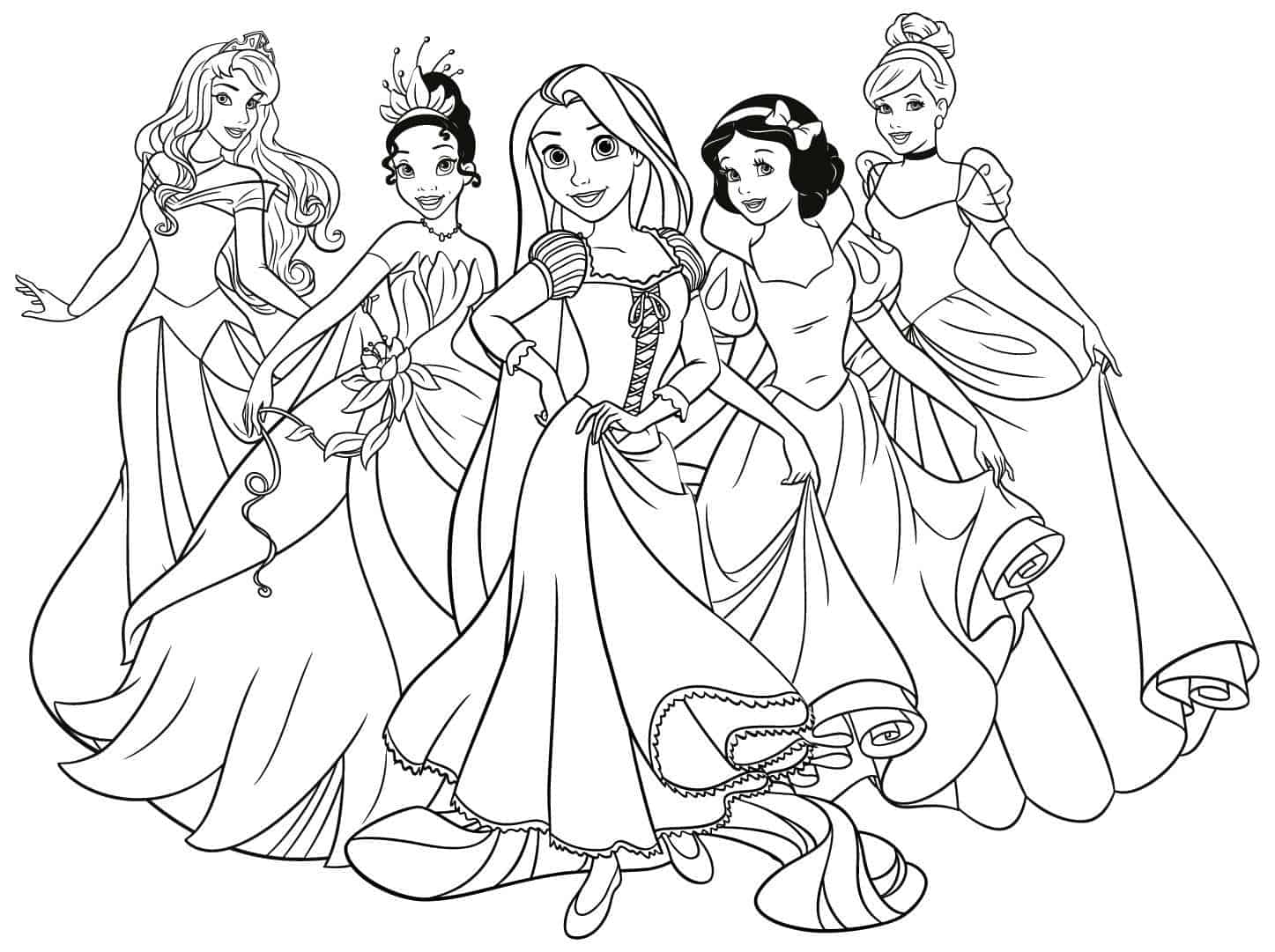 desenho-para-colorir-princesas