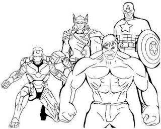 desenho-para-colorir-vingadores