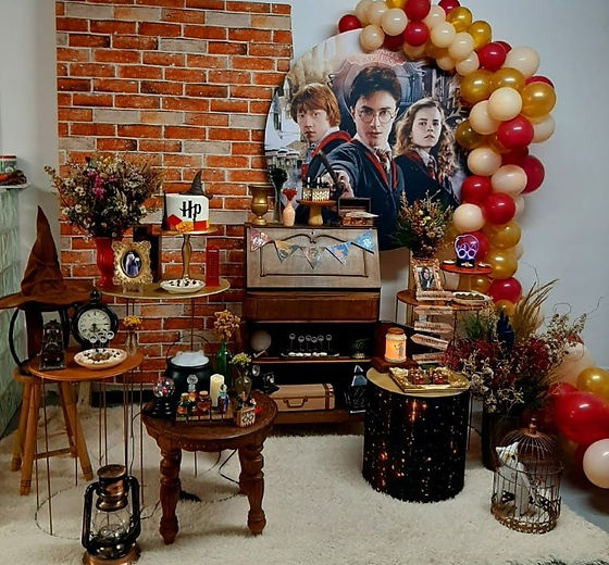 Decoração Festa do Harry Potter