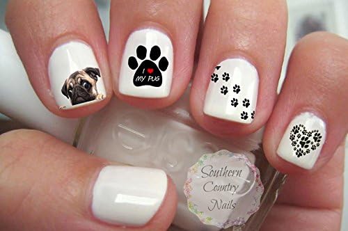 Nail Decoration PET Paw