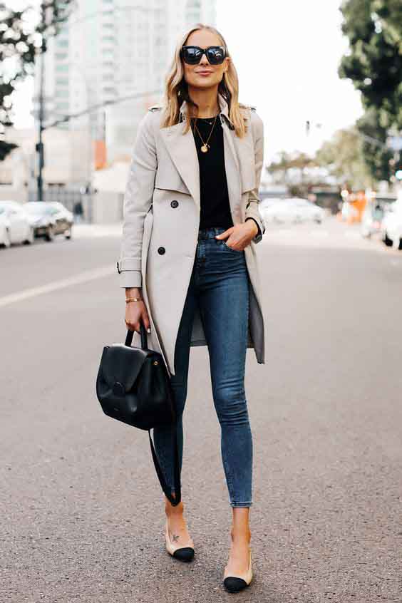 Look com Trench Coat