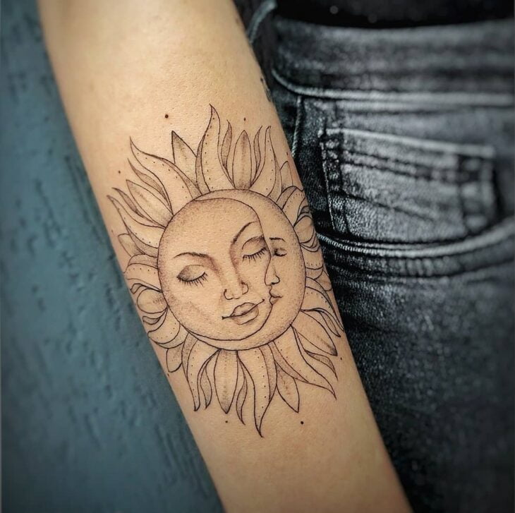 Sol E Lua Tatuagem Significado