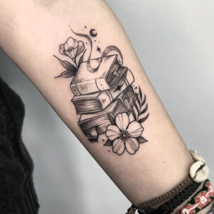 Tatuagem De Livros