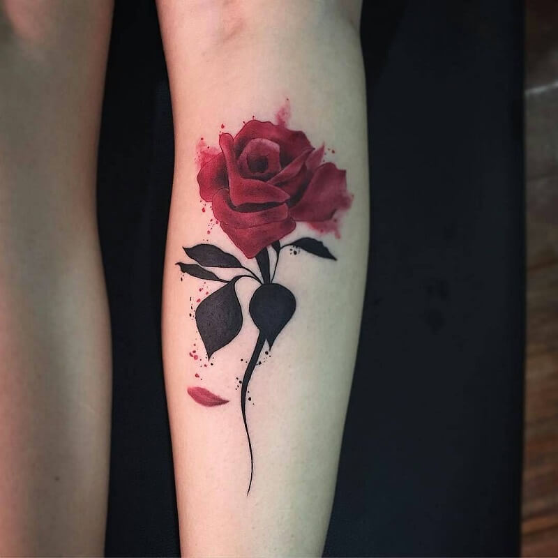 Tatuagem De Rosa