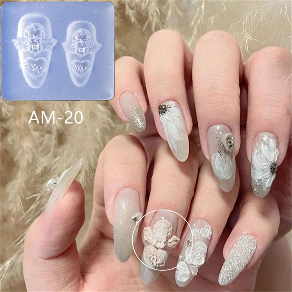 Angel Decorated Nail