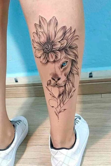 tatuagem-feminina-panturrilha