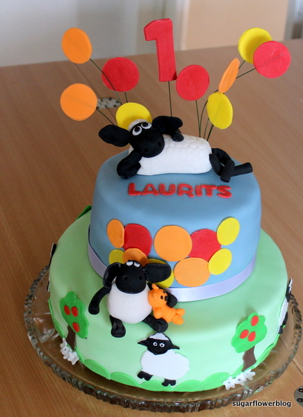 Sheep Decorated Cake