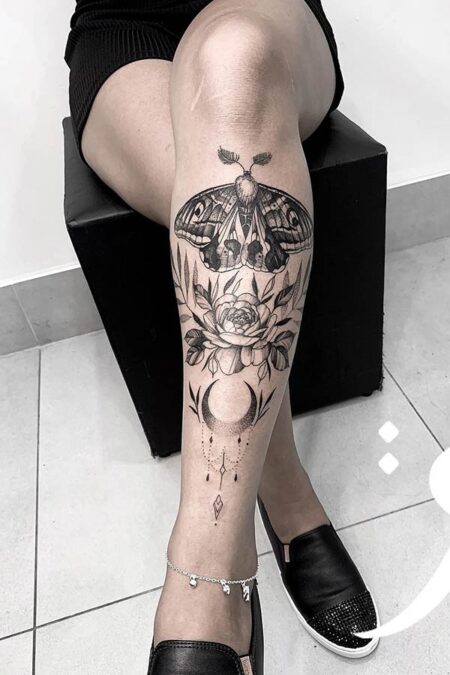 tatuagem-feminina-panturrilha